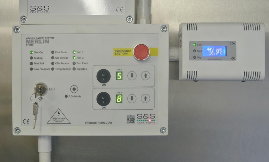 Merlin 1750 Solid Fuel Safety system 2